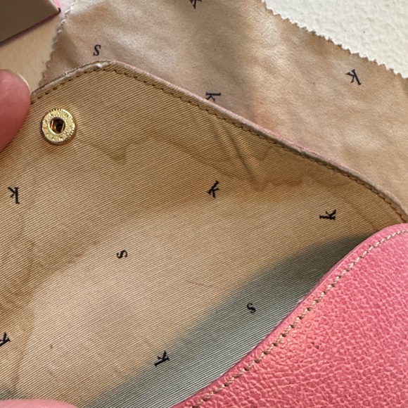 Vintage Kate Spade Aviator Sunglasses with pink leather case and original box - Picture 3 of 12